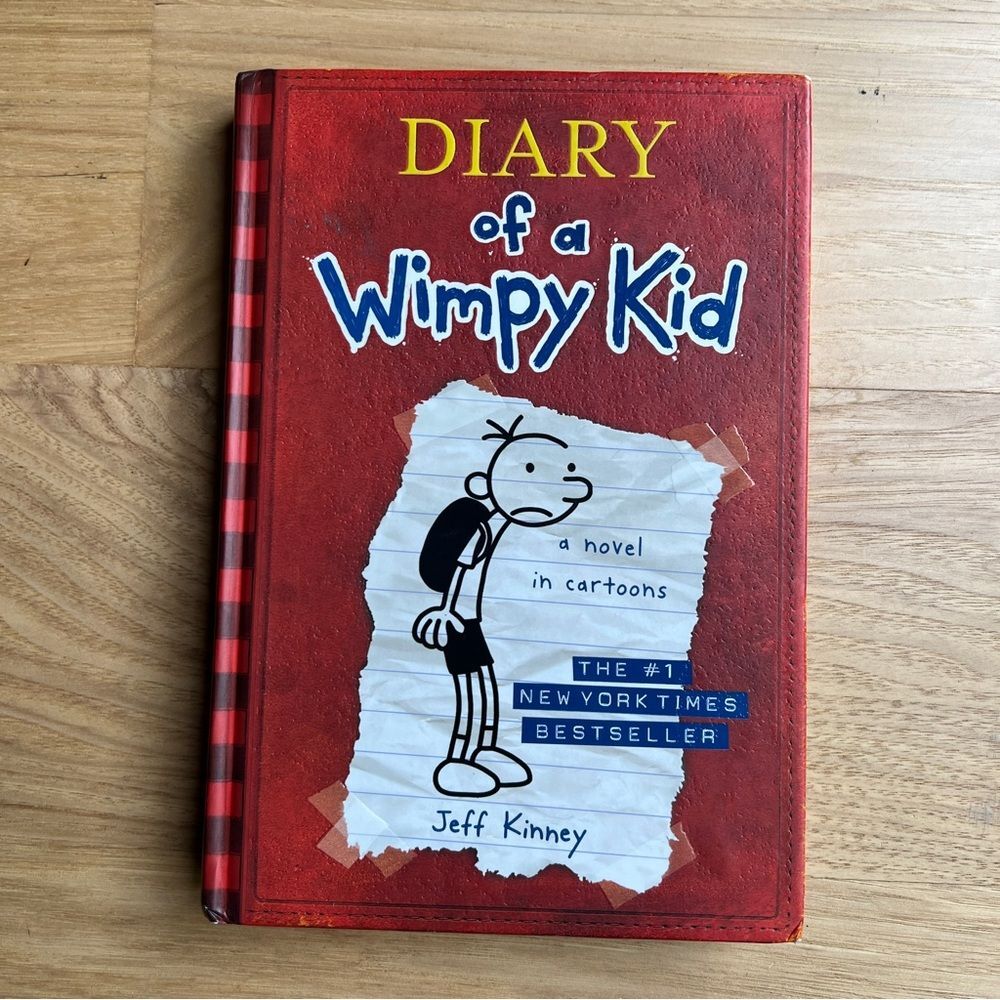 Diary of a Wimpy Kid, Book 1 Kinney, Jeff - Hardcover Like New